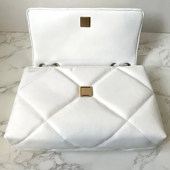 New Tory Burch Kira Diamond Quilt Large Convertible Shoulder Bag - Picture 9 of 12